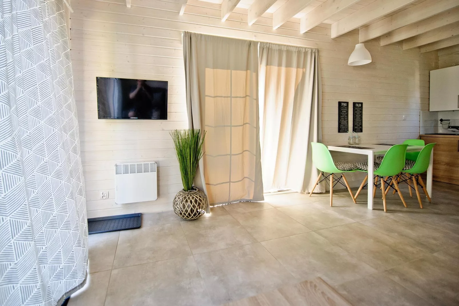 Domki na Brackiej Pobierowo - PREMIUM dla max 4 os-Living room
