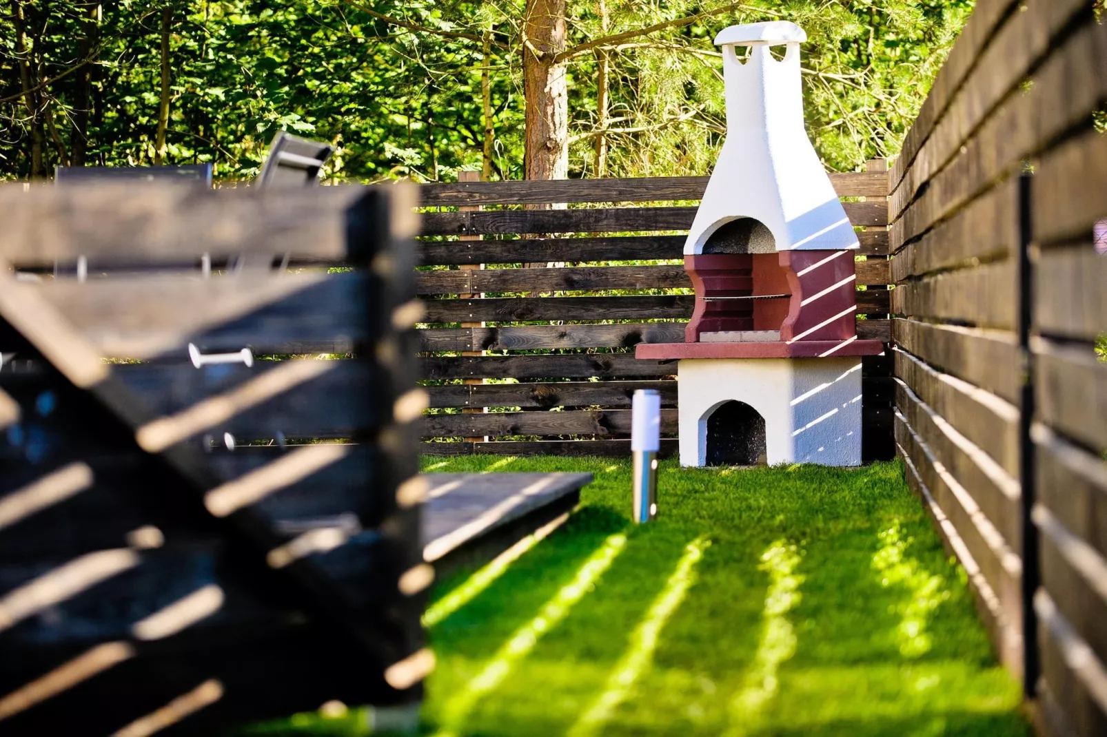 Domki na Brackiej Pobierowo - PREMIUM dla max 4 os-Gardens summer