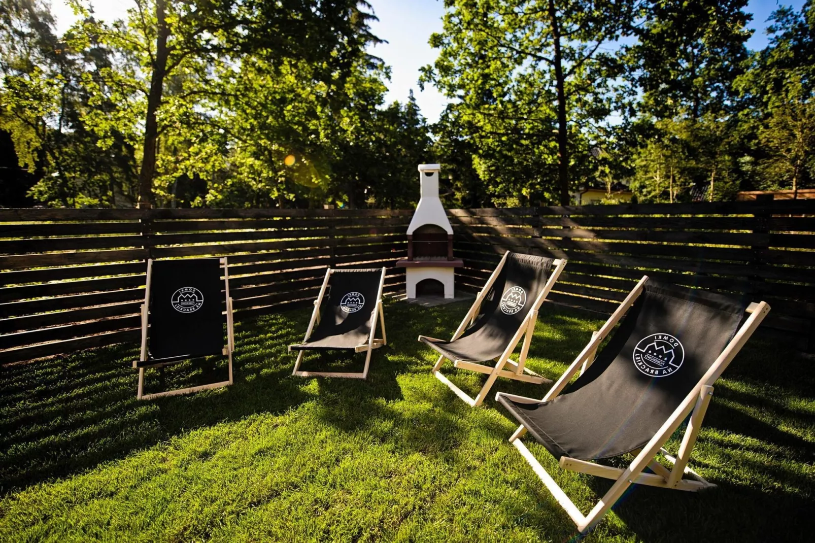 Domki na Brackiej Pobierowo - PREMIUM dla max 4 os-Gardens summer