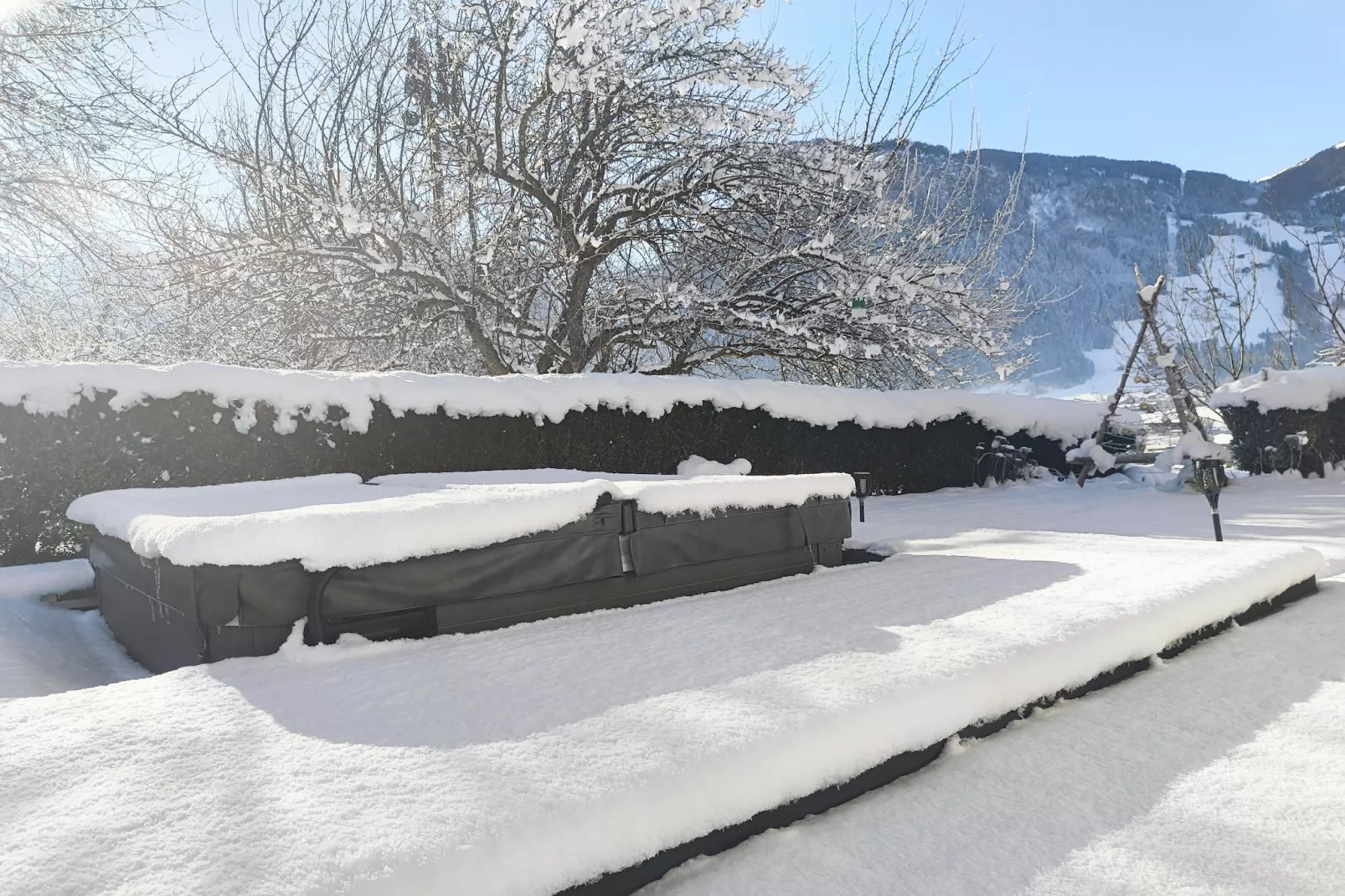 Exklusive Ferienwohnung mit Whirlpool-Aussicht Winter