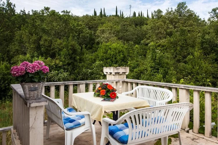 Apartments Villa Maslina - Two Bedroom Apartment with Terrace and Garden View-Terrace