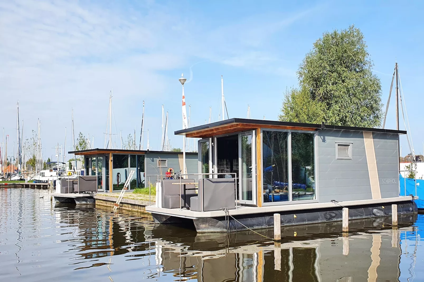 Waterlodges Heeg 1-Außenbereich Sommer