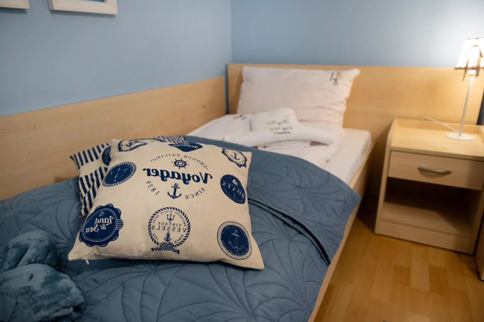 Apartament Zachodnia 24 Nr 7 Pobierowo-Bedroom