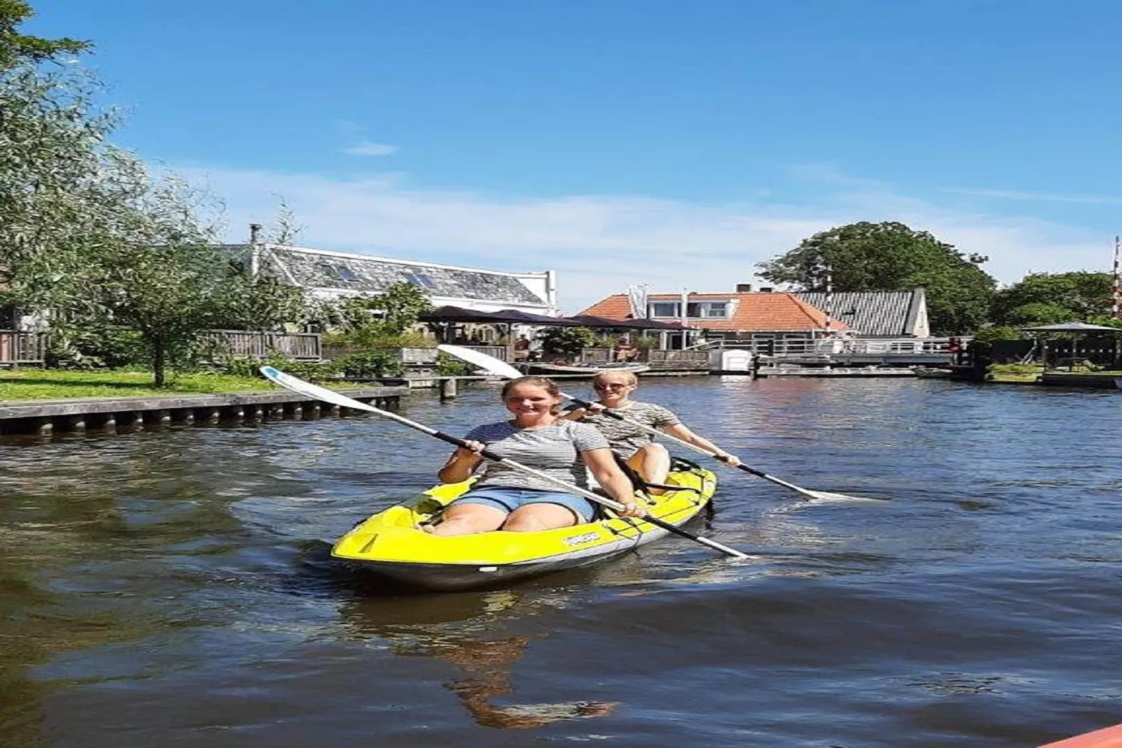 Waterlodges Heeg 1-Gebiete Sommer 1 km