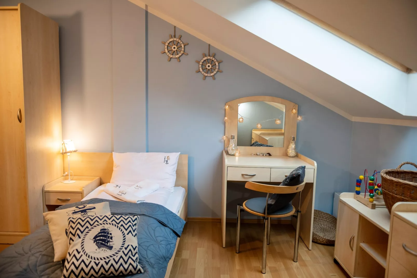 Apartament Zachodnia 24 Nr 7 Pobierowo-Bedroom