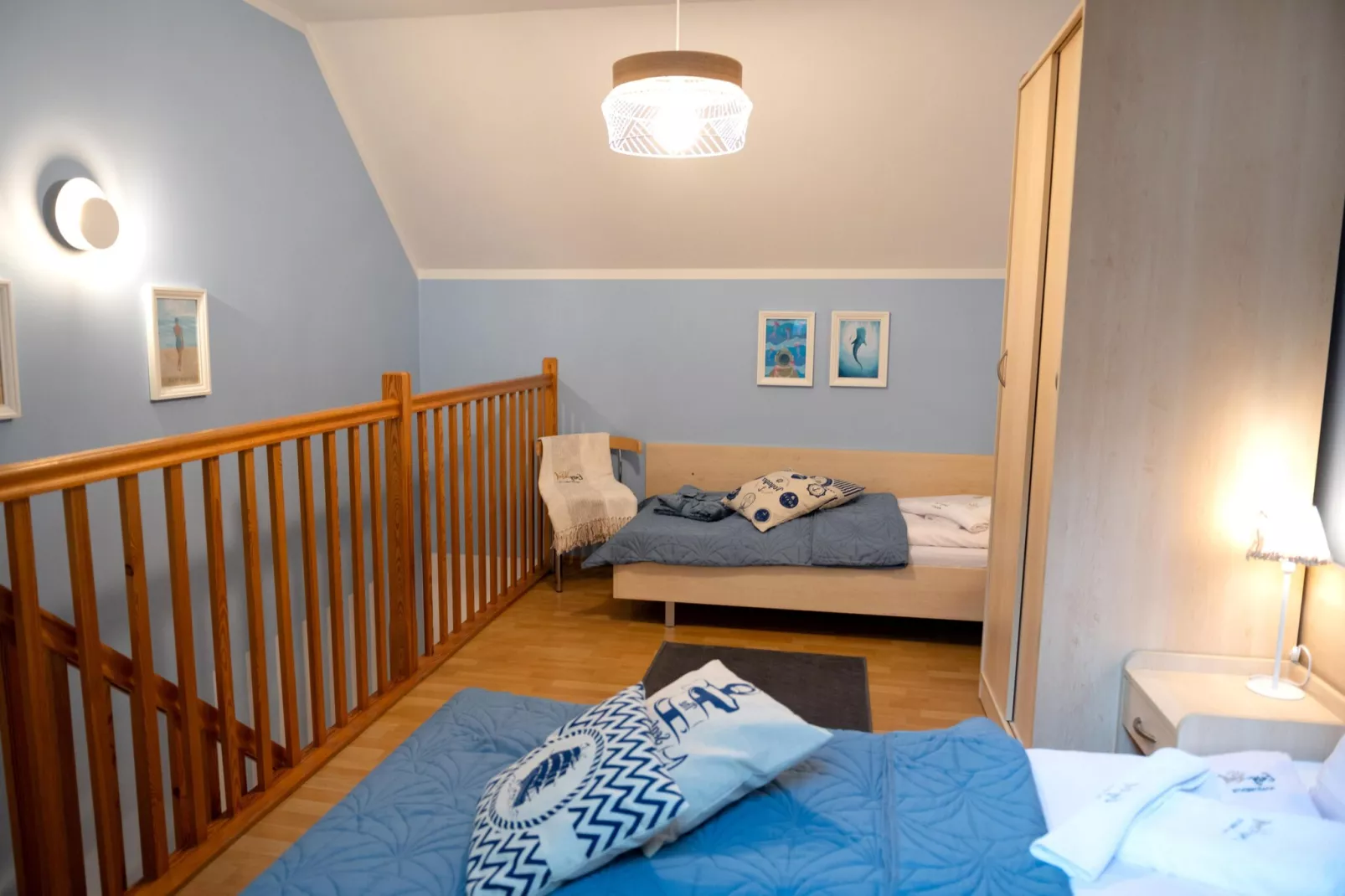 Apartament Zachodnia 24 Nr 7 Pobierowo-Bedroom