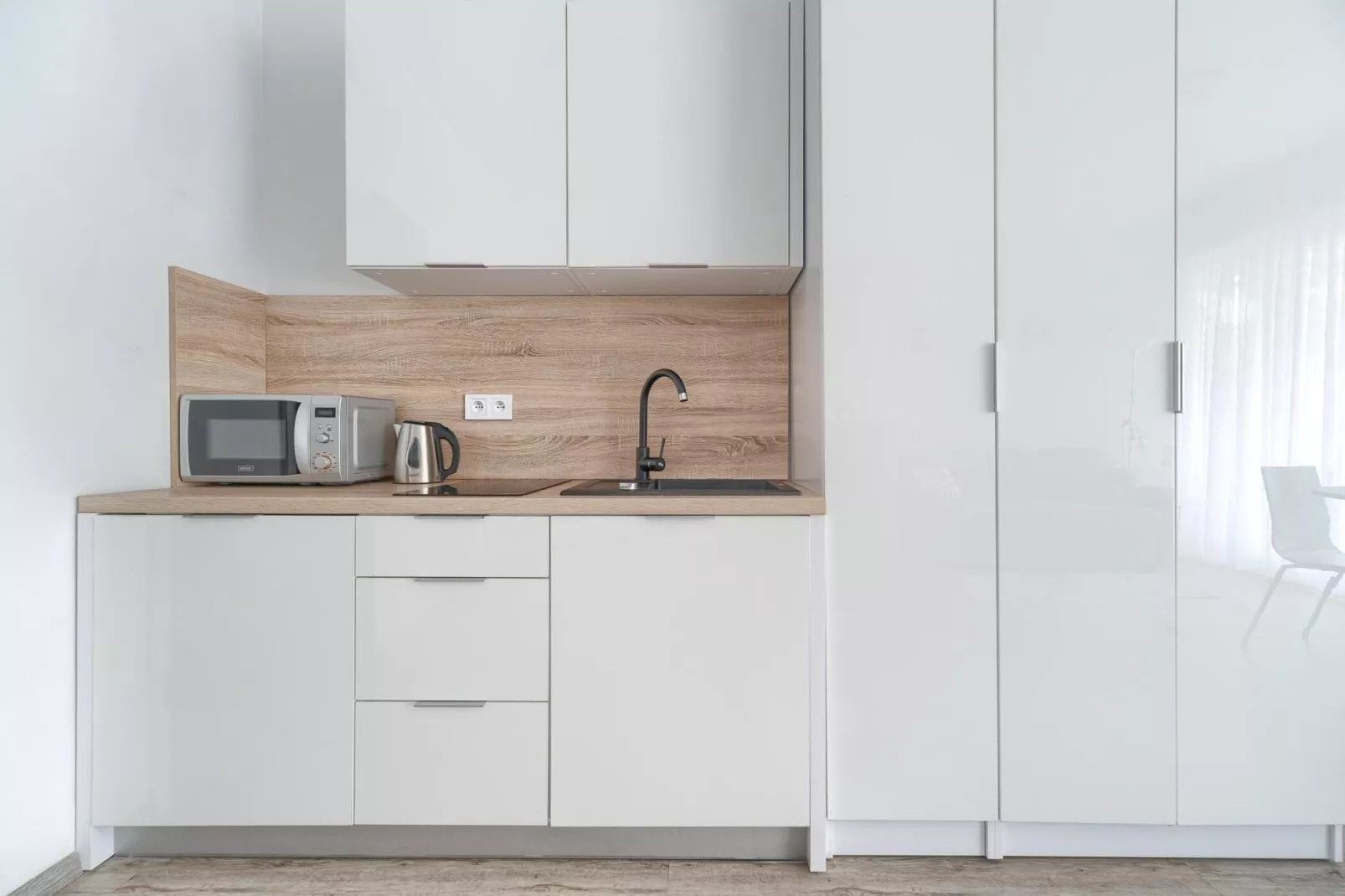 Apartament 4-osobowy Grunwaldzka 12A-2 Pobierowo-Kitchen