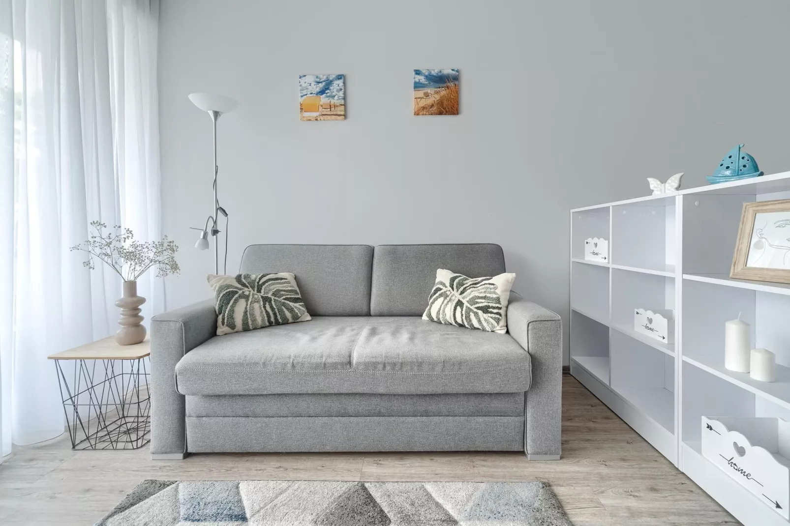 Apartament 4-osobowy Grunwaldzka 12A-2 Pobierowo-Living room
