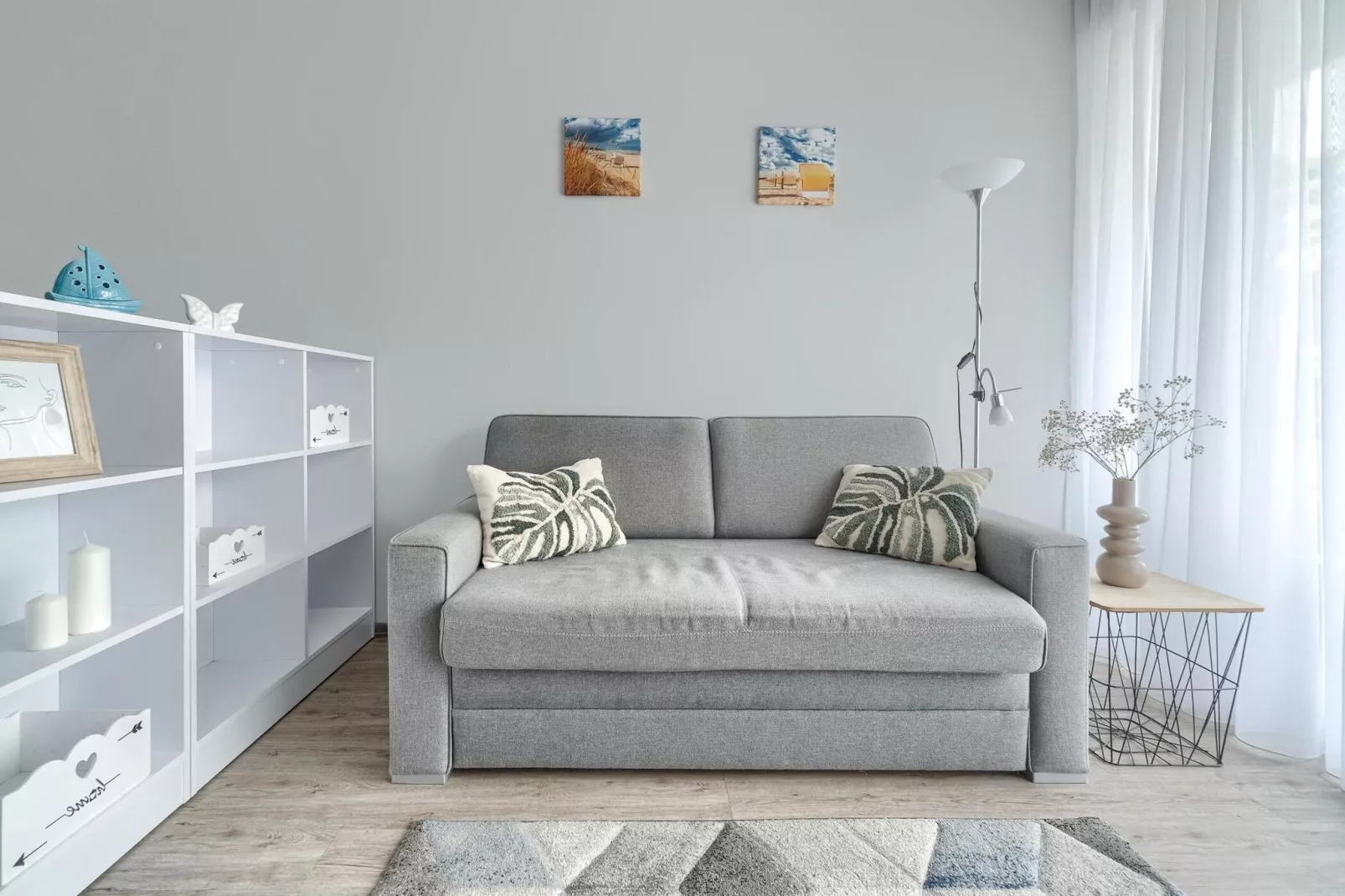 Apartament 4-osobowy Grunwaldzka 12A-2 Pobierowo-Living room