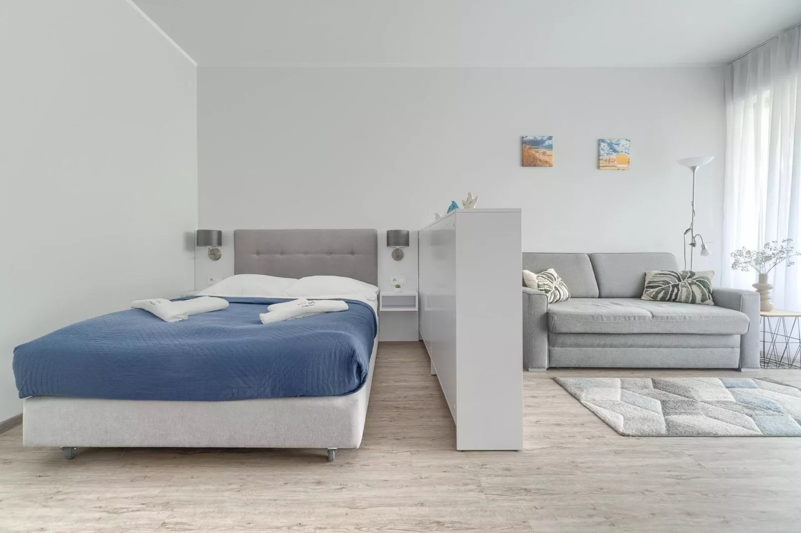 Apartament 4-osobowy Grunwaldzka 12A-2 Pobierowo-Bedroom