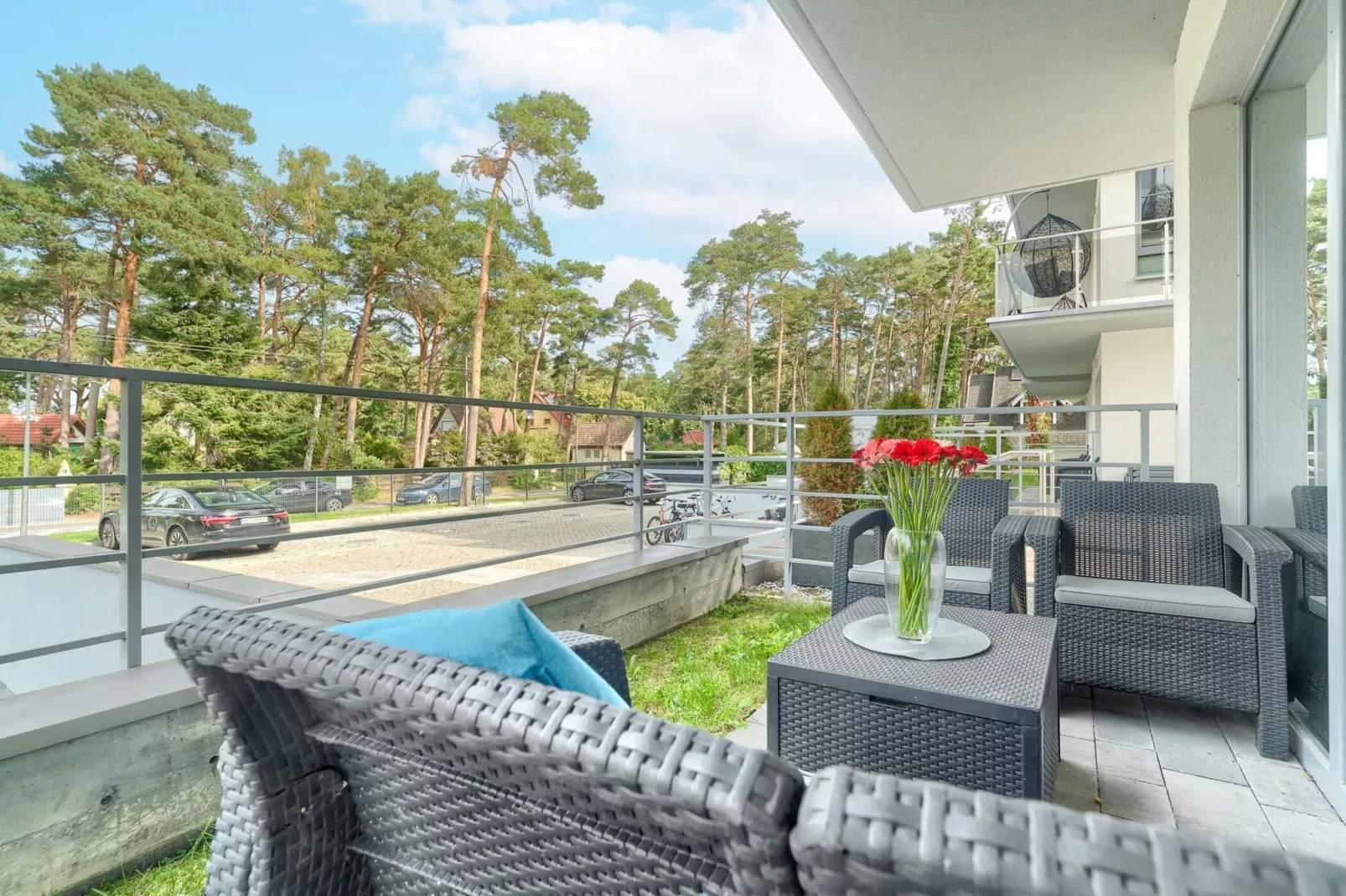 Apartament 4-osobowy Grunwaldzka 12A-2 Pobierowo-Terrace balcony