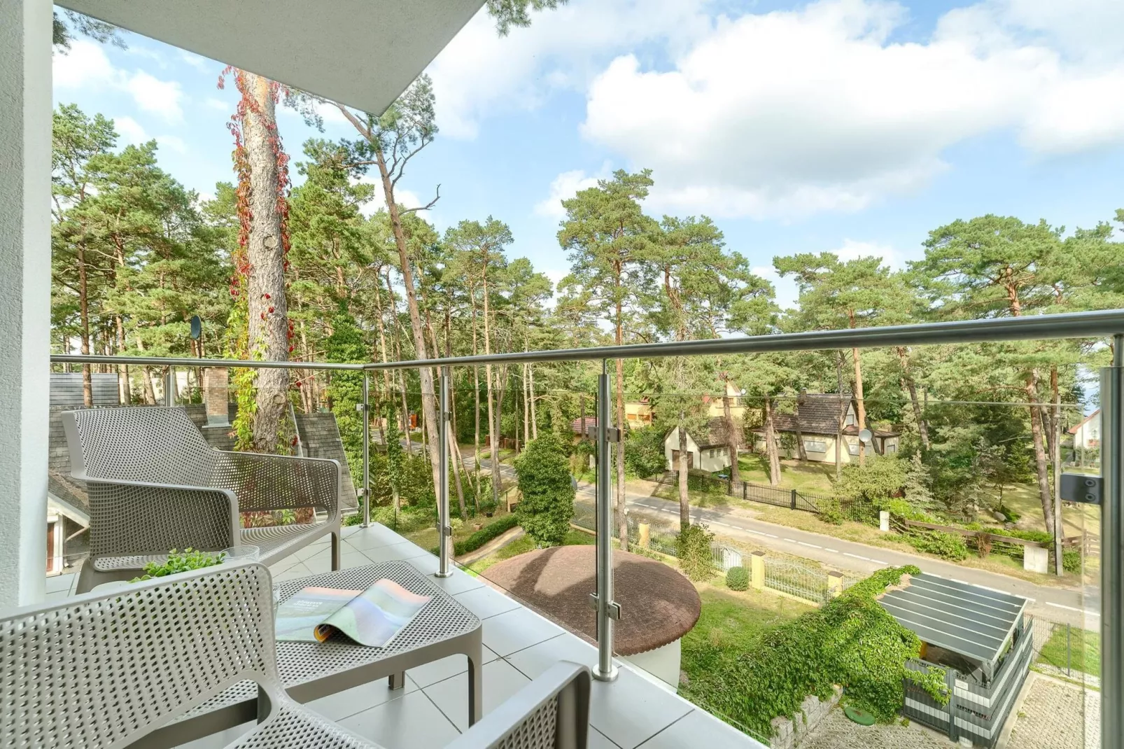 Apartament 4-osobowy Grunwaldzka 12C-21 Pobierowo-Terrace balcony