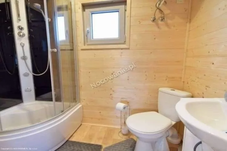 Parterowe domki wakacyjne dla 6 osób Chłopy-Salle de bain