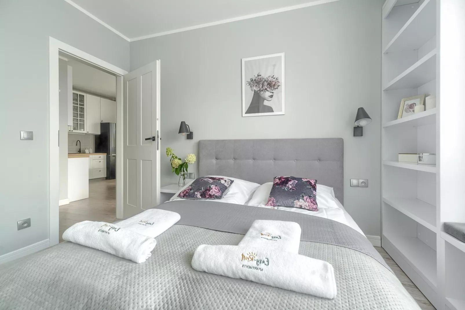Apartament 4-osobowy Grunwaldzka 12C-21 Pobierowo-Bedroom