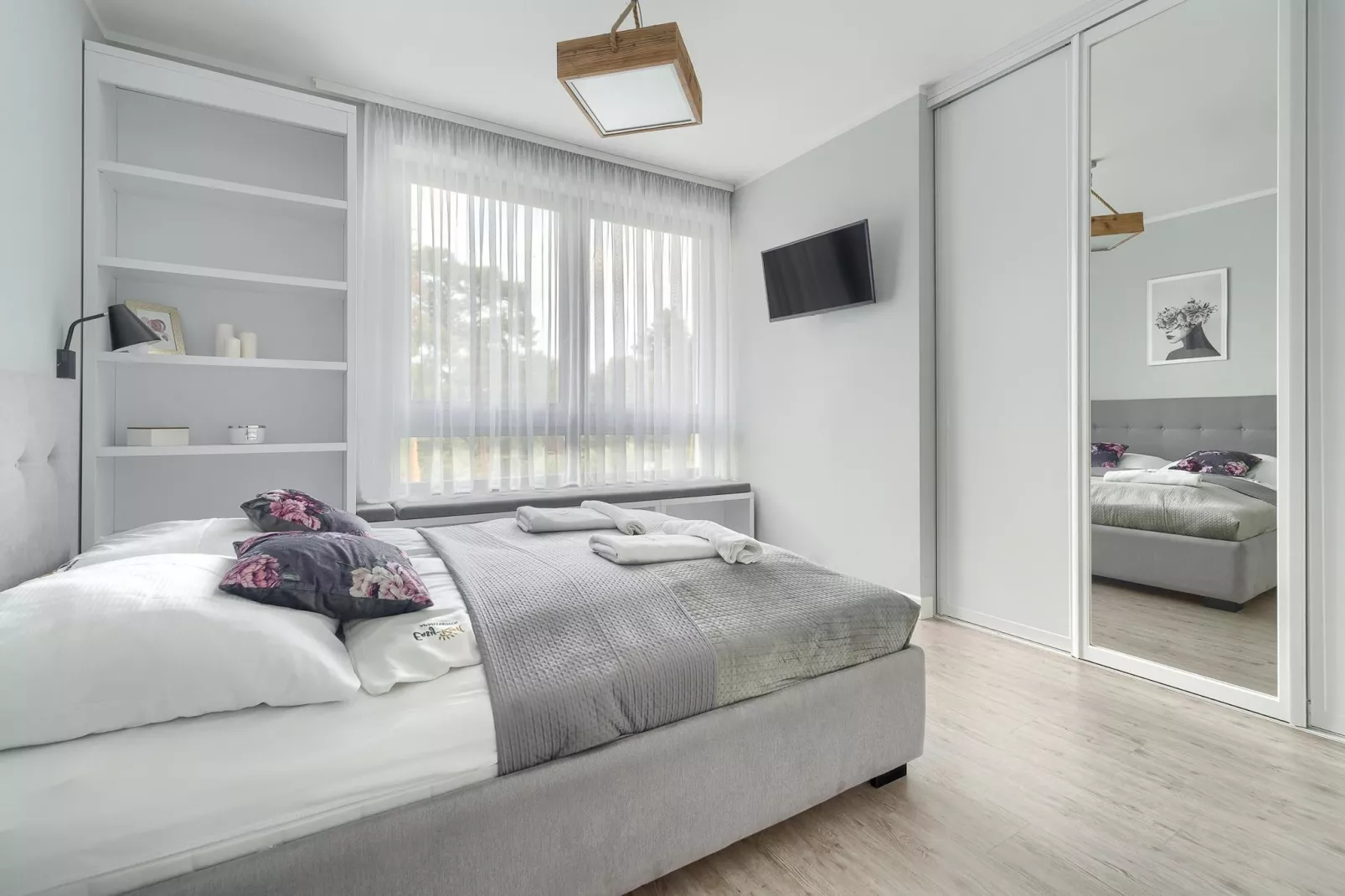 Apartament 4-osobowy Grunwaldzka 12C-21 Pobierowo-Bedroom