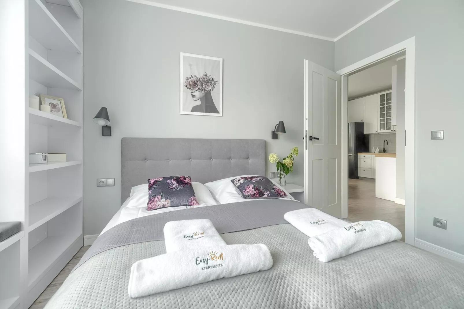 Apartament 4-osobowy Grunwaldzka 12C-21 Pobierowo-Bedroom