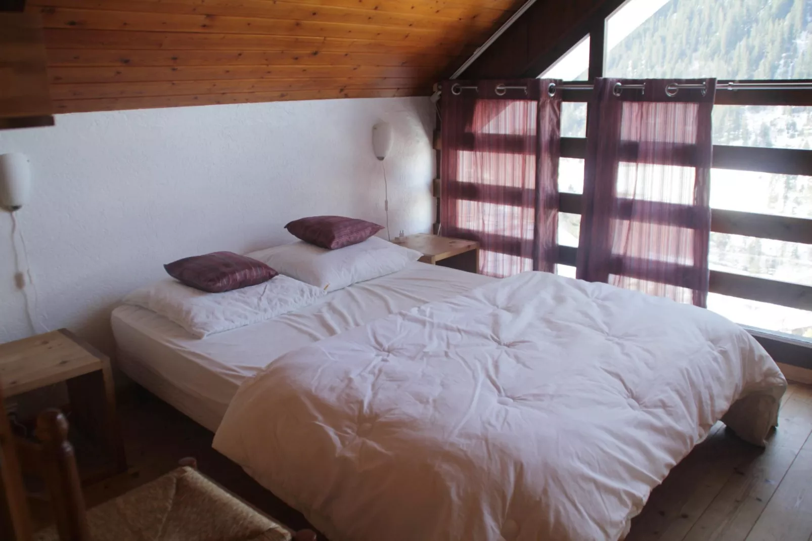 Castel des Neiges CSA4 CENTRE & VIEW  6 Pers.-Bedroom