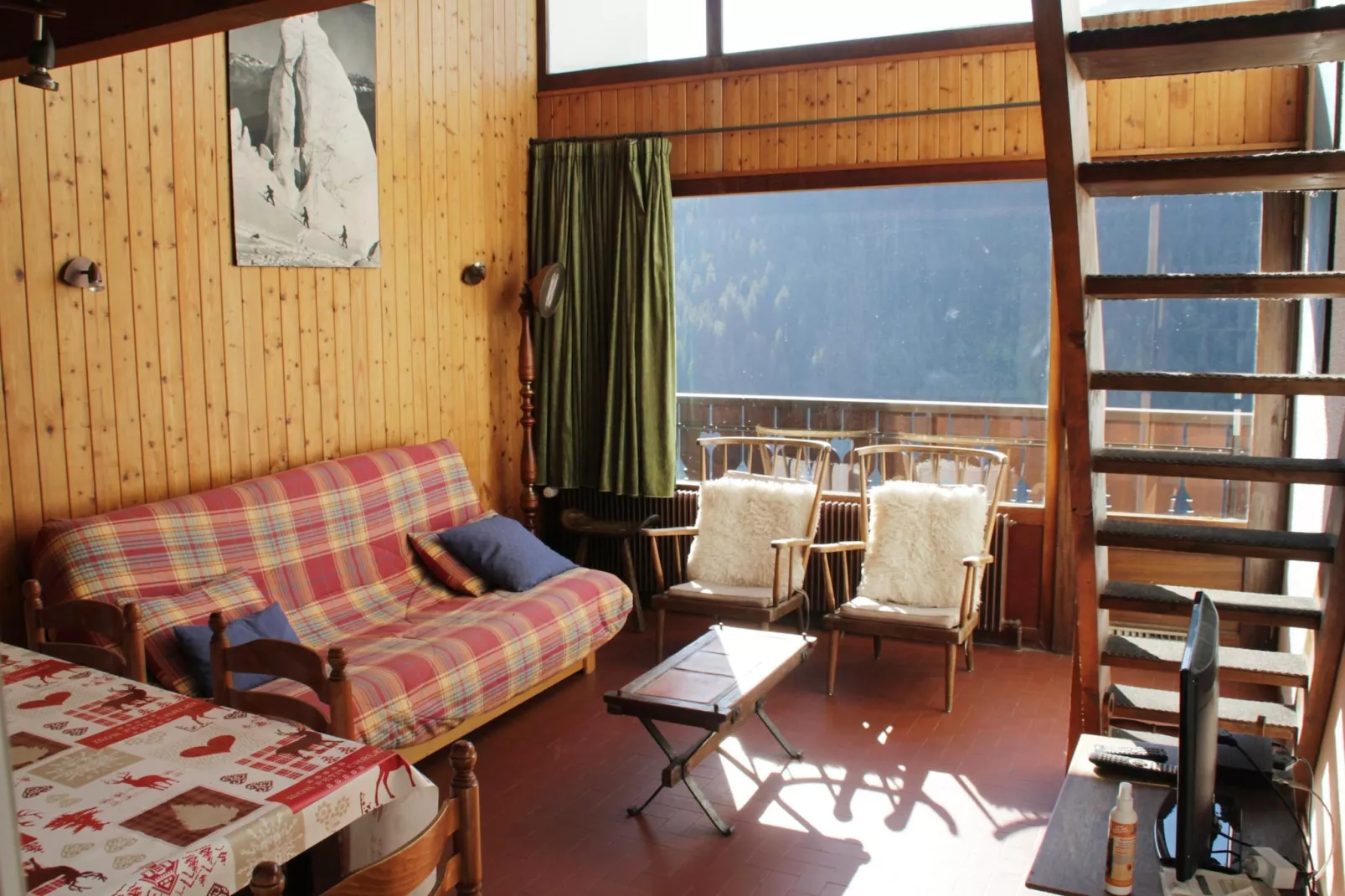 Castel des Neiges CSA7 CENTRE & VIEW  6 Pers.-Living room