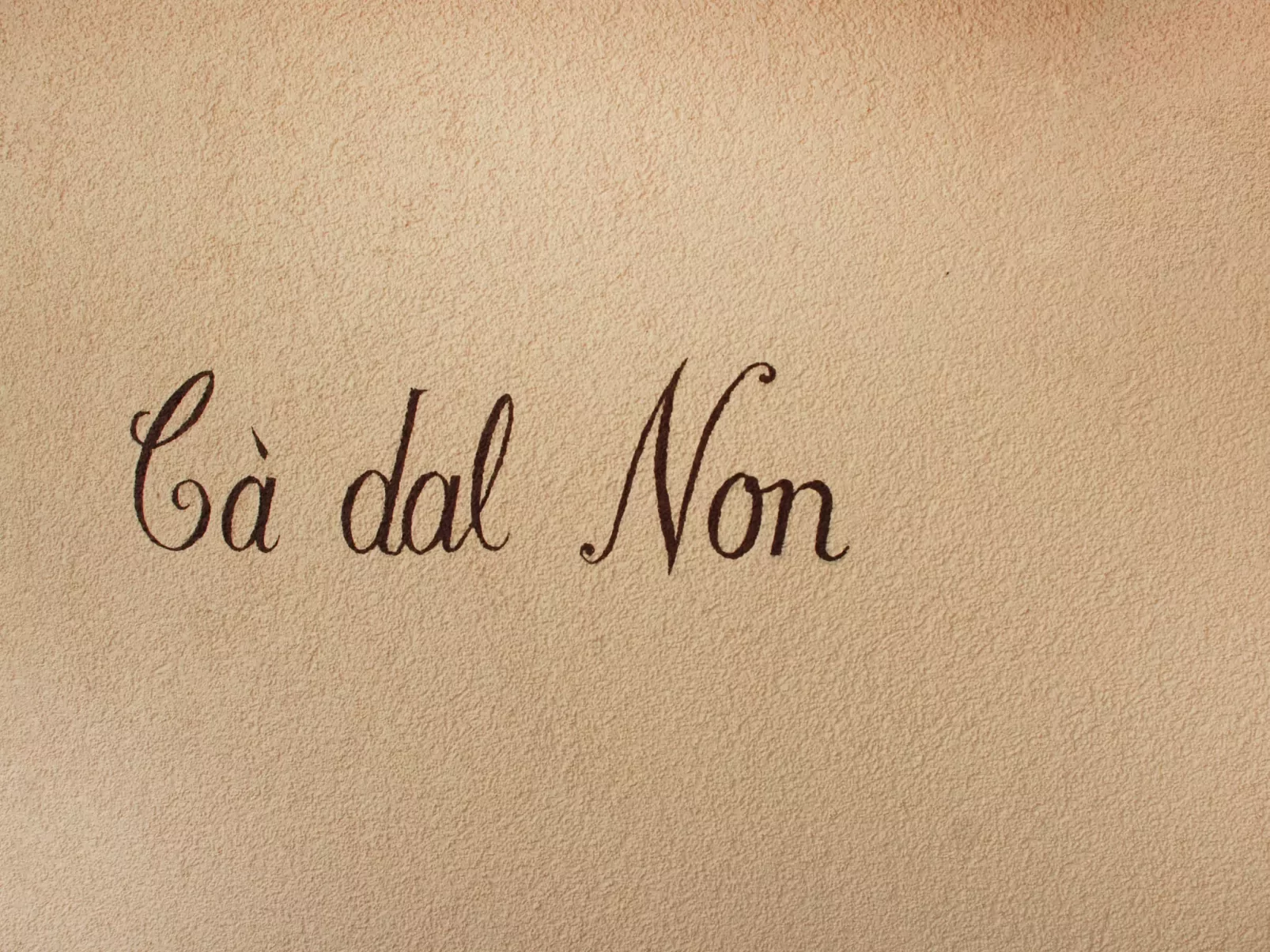 Cà dal Non-Draußen