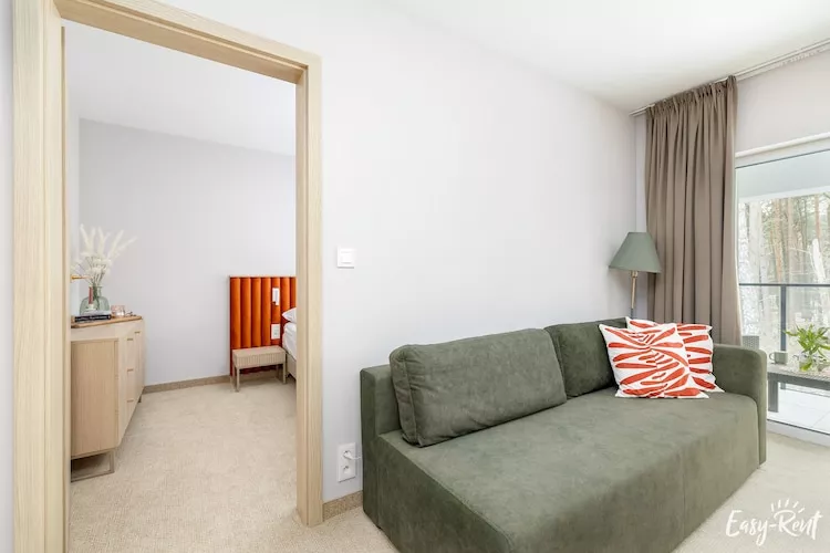 Apartament Uzdrowiskowa 4B-27 Łukęcin-Wohnzimmer