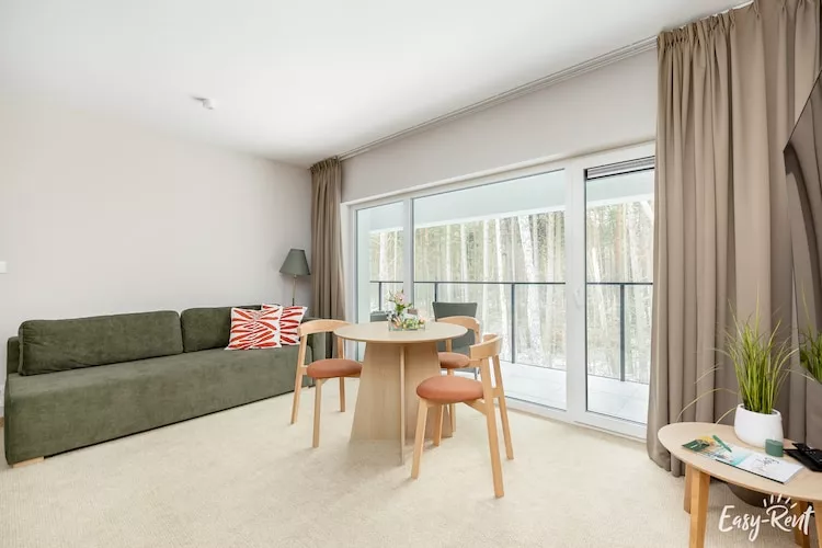 Apartament Uzdrowiskowa 4B-27 Łukęcin-Wohnzimmer