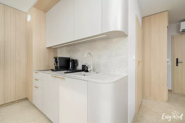 Apartament Uzdrowiskowa 4B-27 Łukęcin-Küche