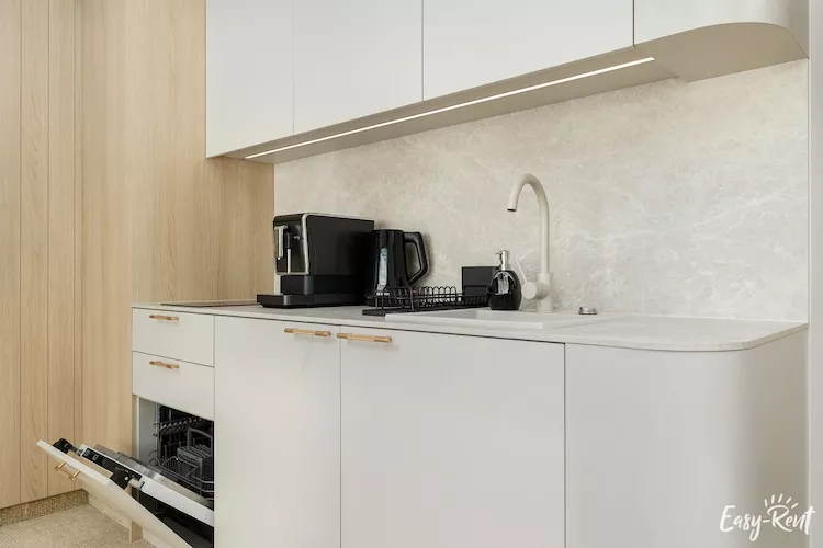 Apartament Uzdrowiskowa 4B-27 Łukęcin-Küche