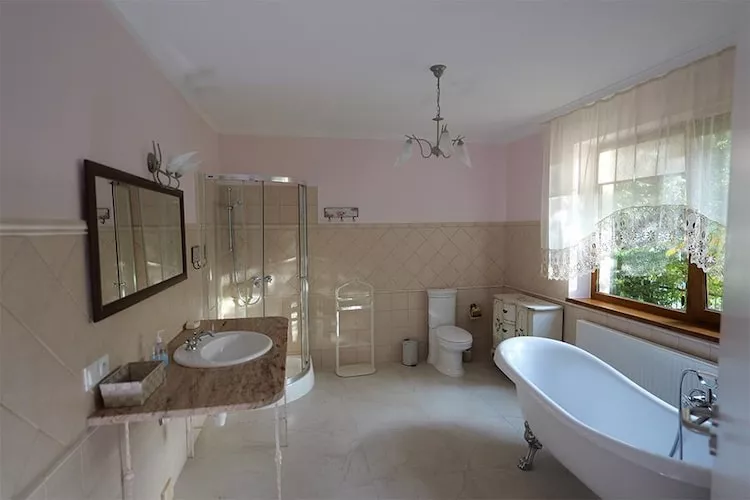 Luksusowy dom wakacyjny dla 10 osób w Trzęsaczu-Salle de bain
