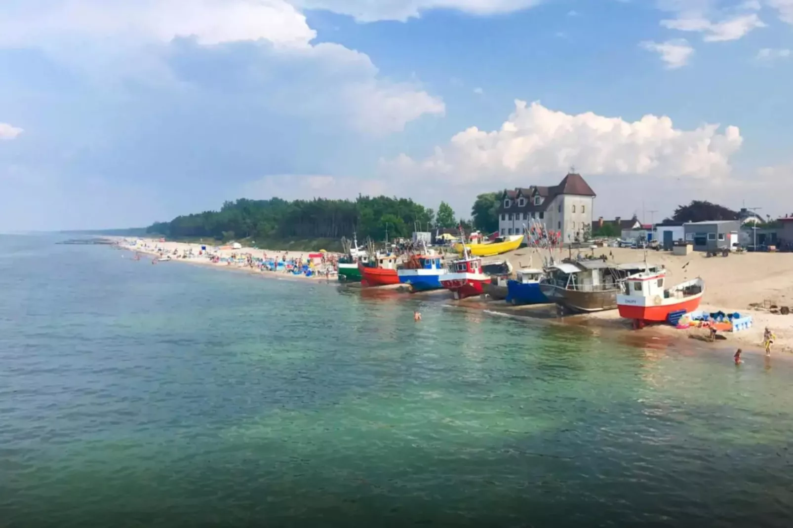 Domki wakacyjne dla 6 os Chlopy-Gebiete Sommer 1 km