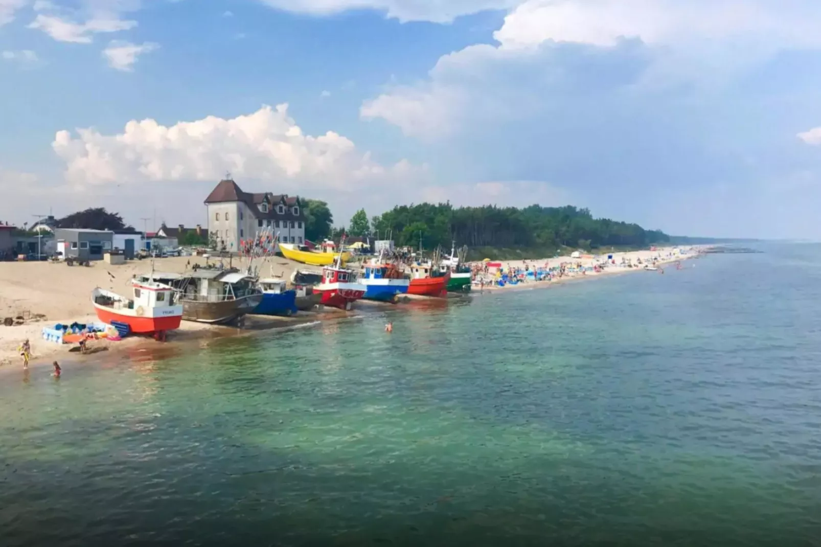 Domki wakacyjne dla 6 os Chlopy-Gebiete Sommer 1 km