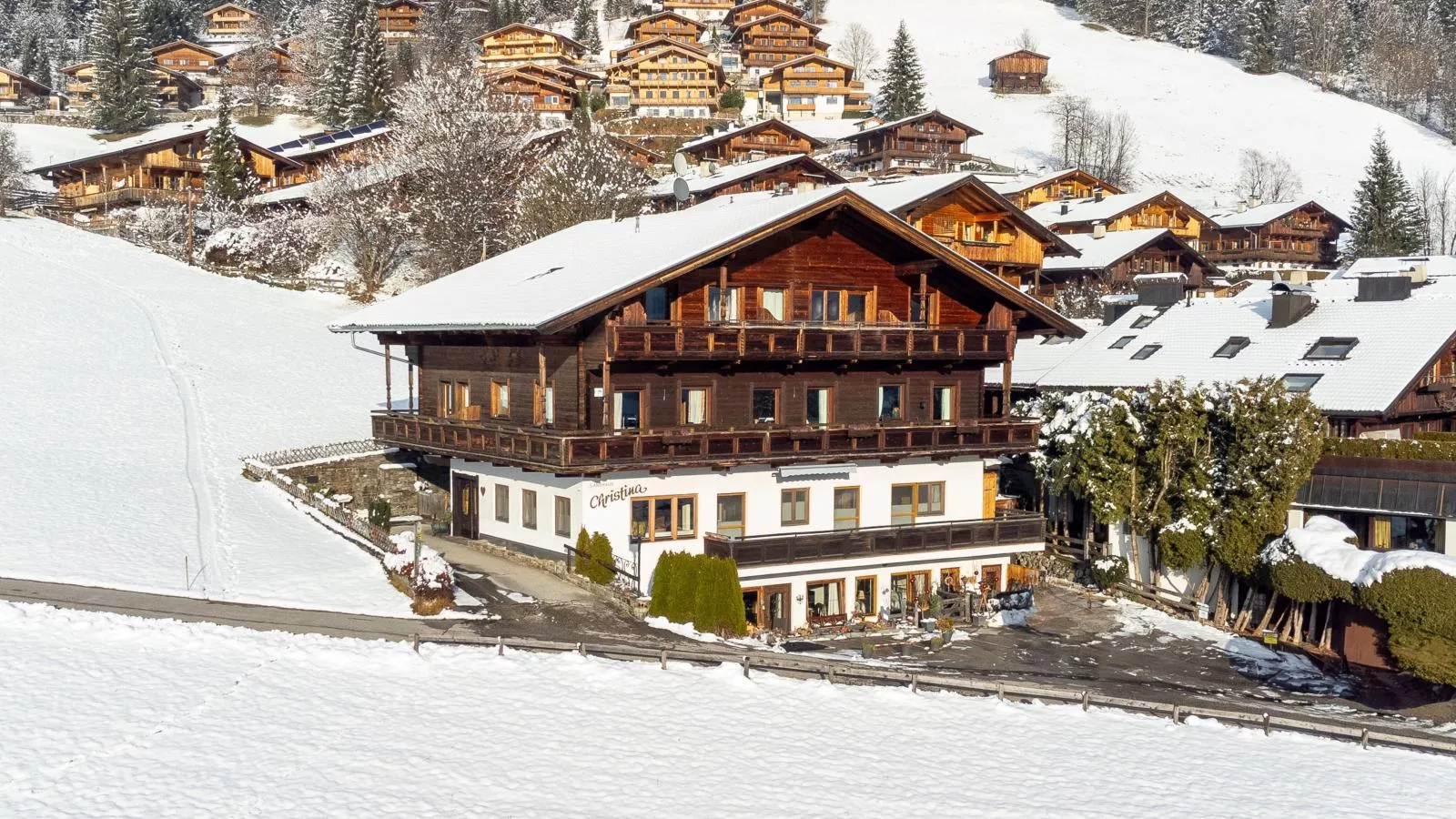 Landhaus Christina Top 3-Außenbereich Winter