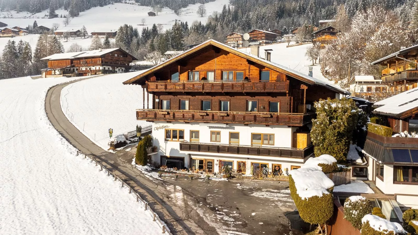 Landhaus Christina Top 3-Außenbereich Winter