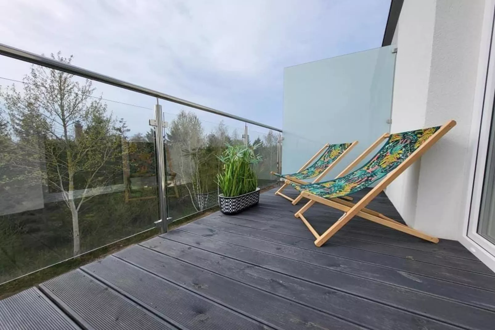 Apartament 32 Gąski-Terrace balcony