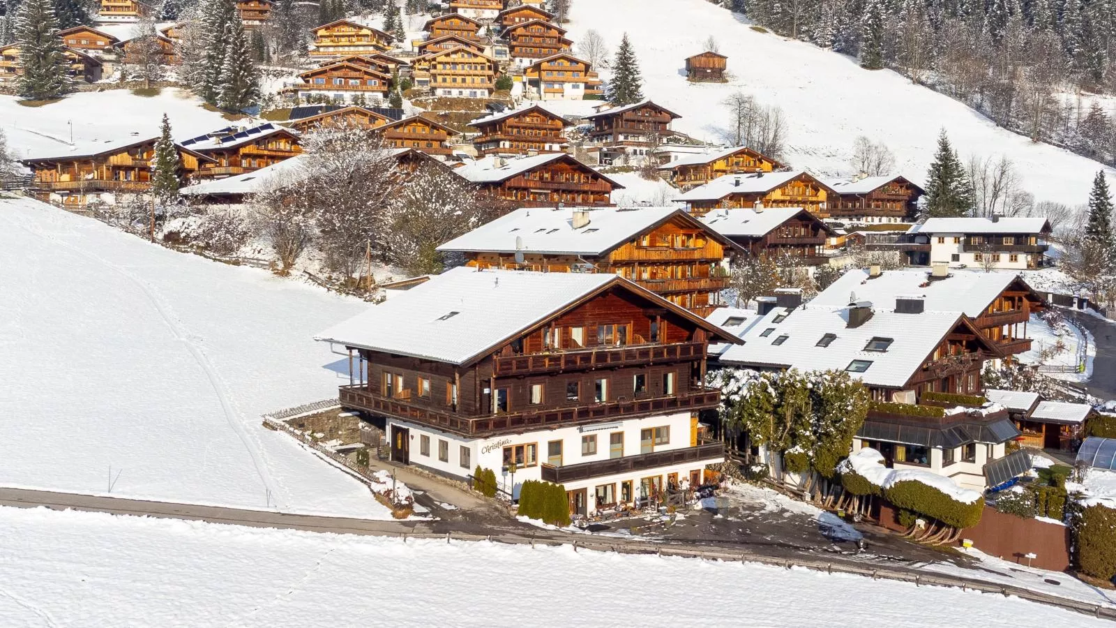 Landhaus Christina Top 3-Außenbereich Winter