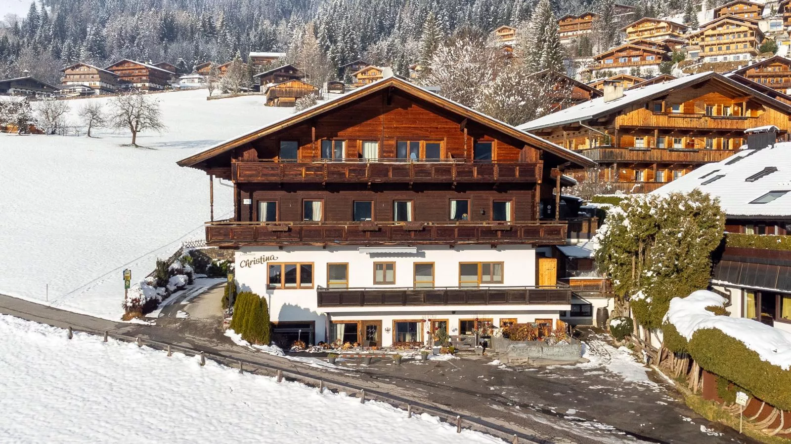 Landhaus Christina Top 3-Außenbereich Winter
