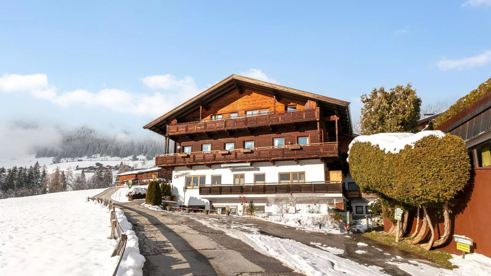 Landhaus Christina Top 3-Außenbereich Winter