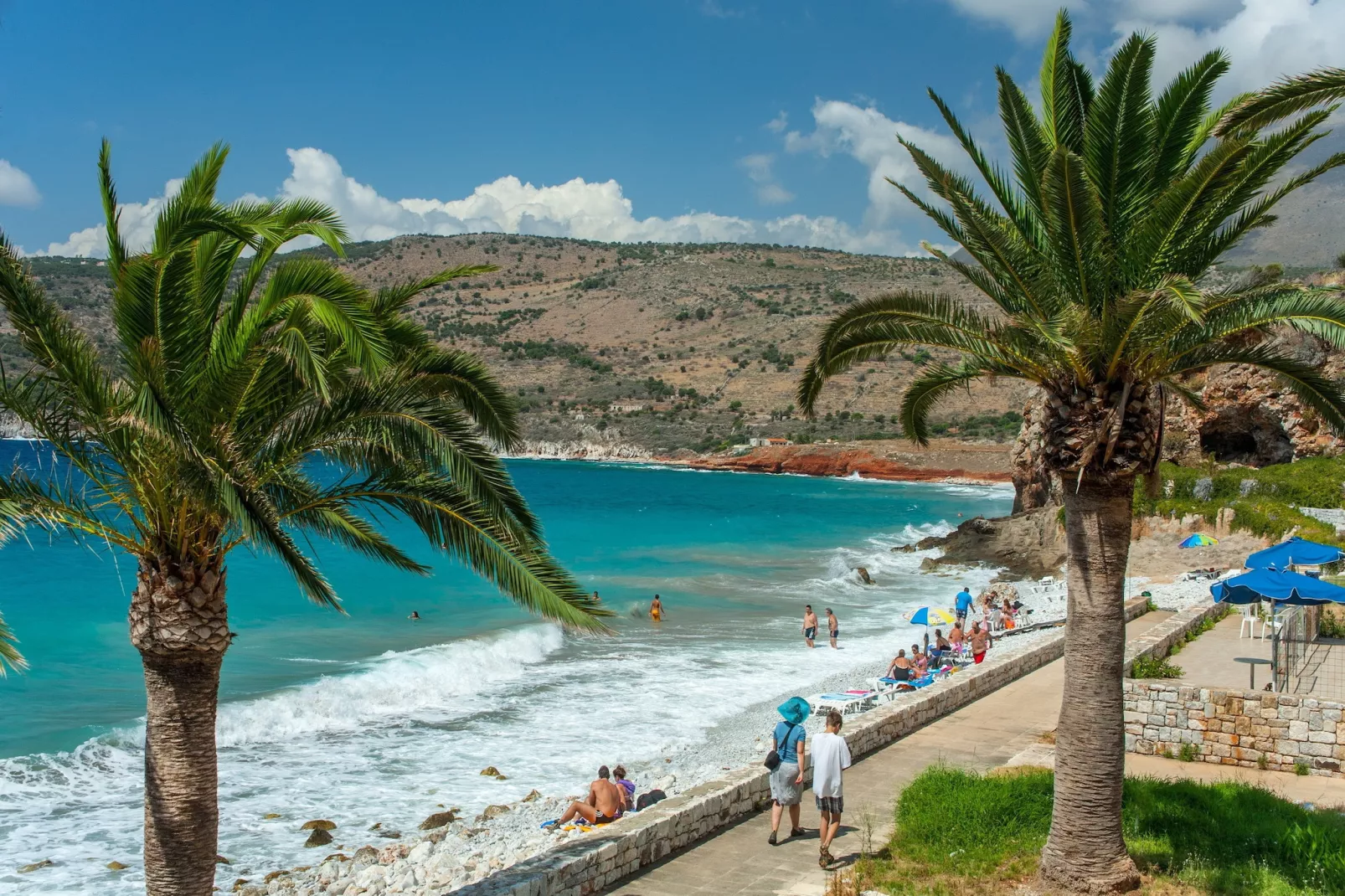 Mylos villa Mani-Gebiete Sommer 1 km