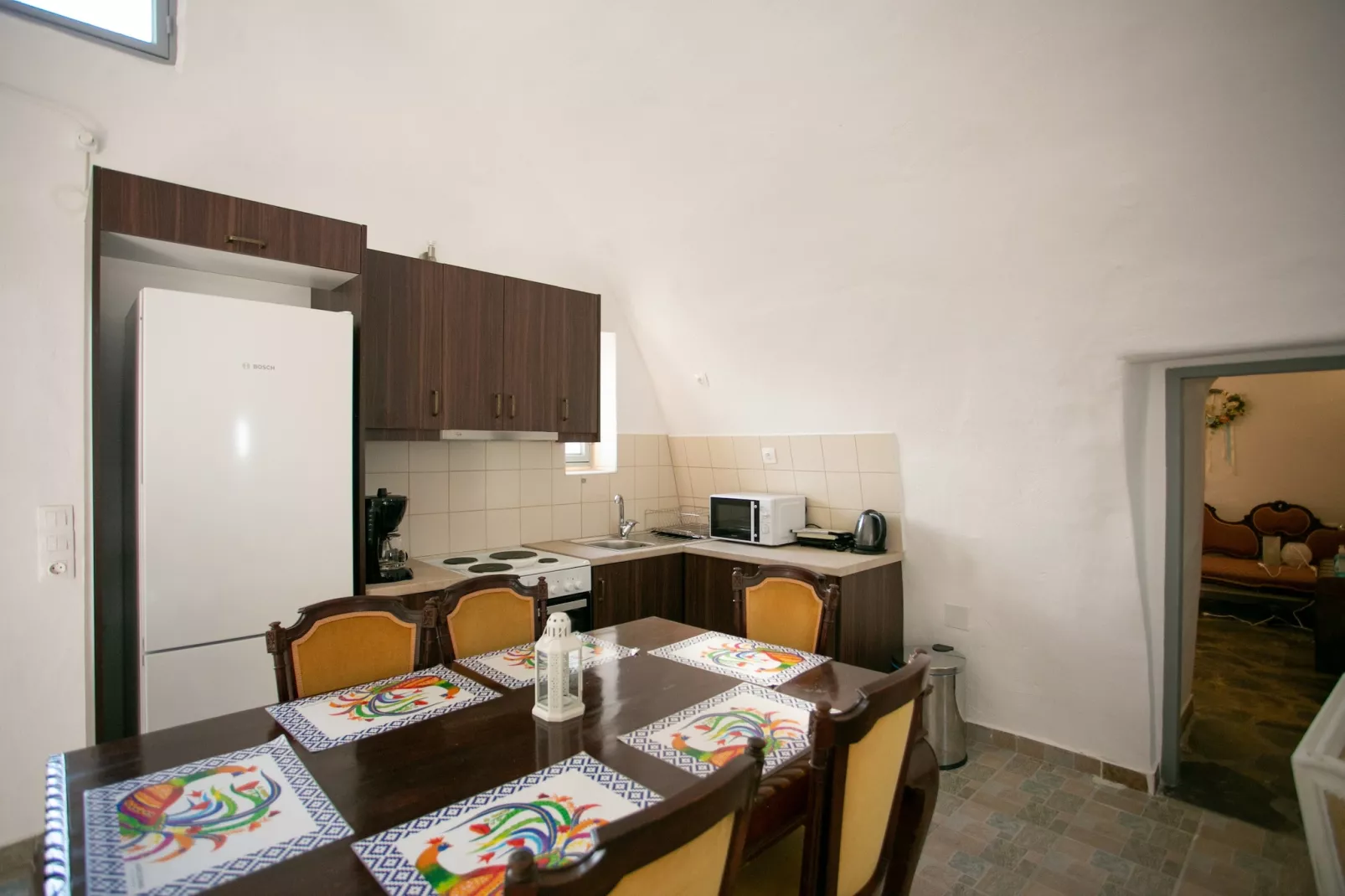 Mylos villa Mani-Esszimmer