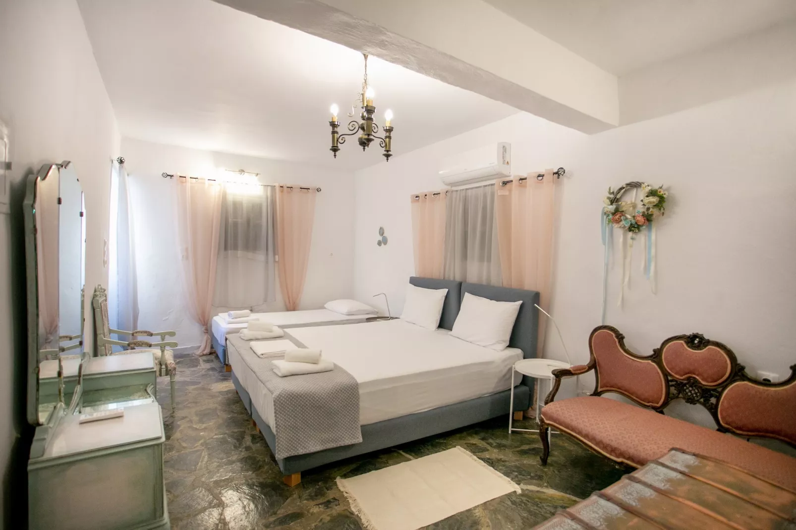 Mylos villa Mani-Schlafzimmer