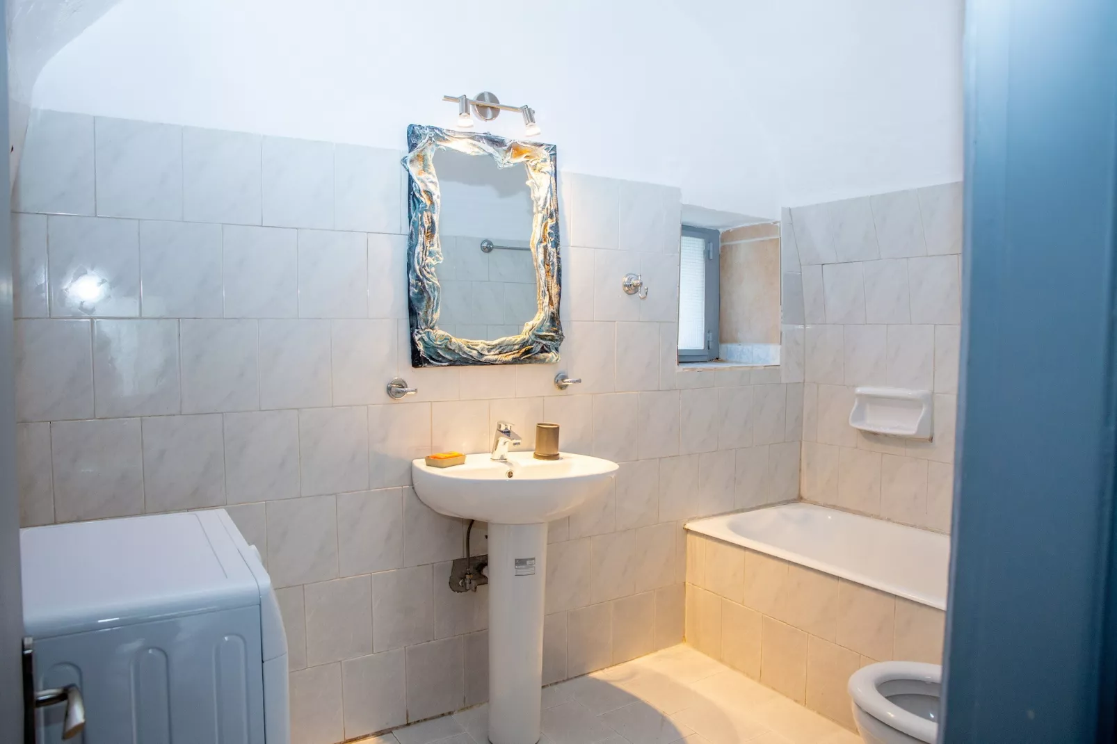 Mylos villa Mani-Badezimmer