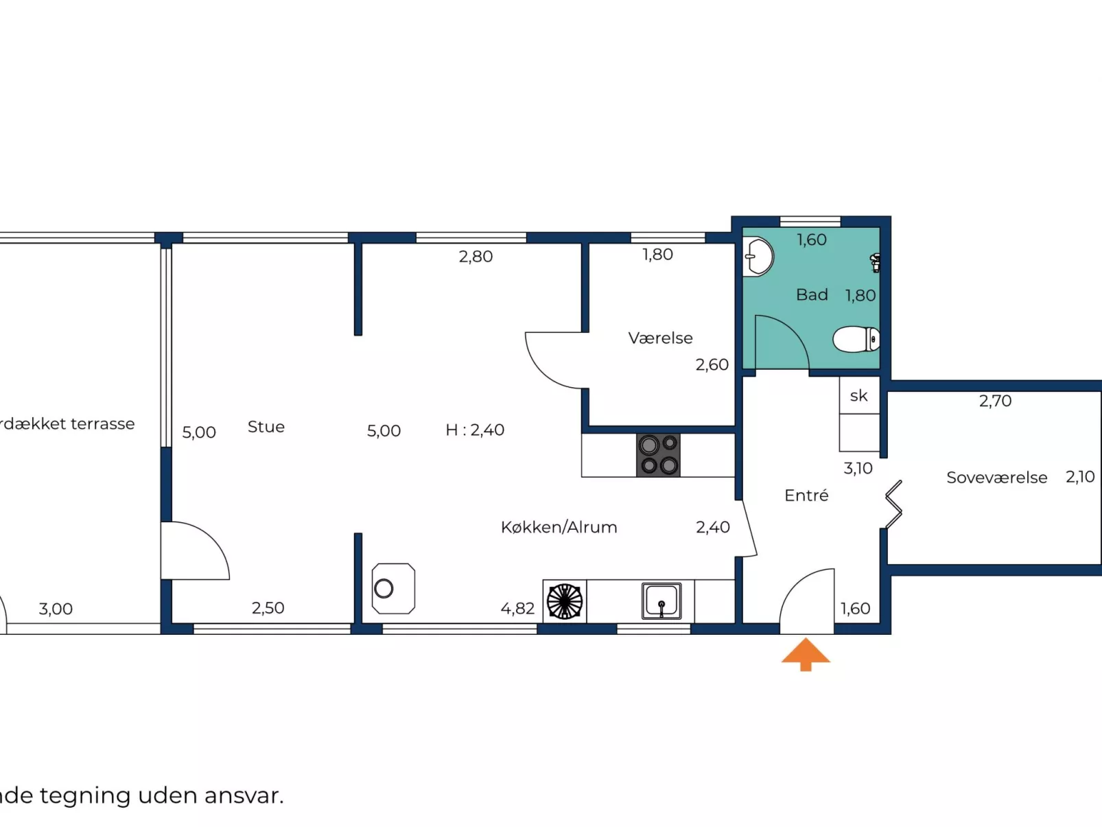 "Aarno" - 120m from the sea-Inside