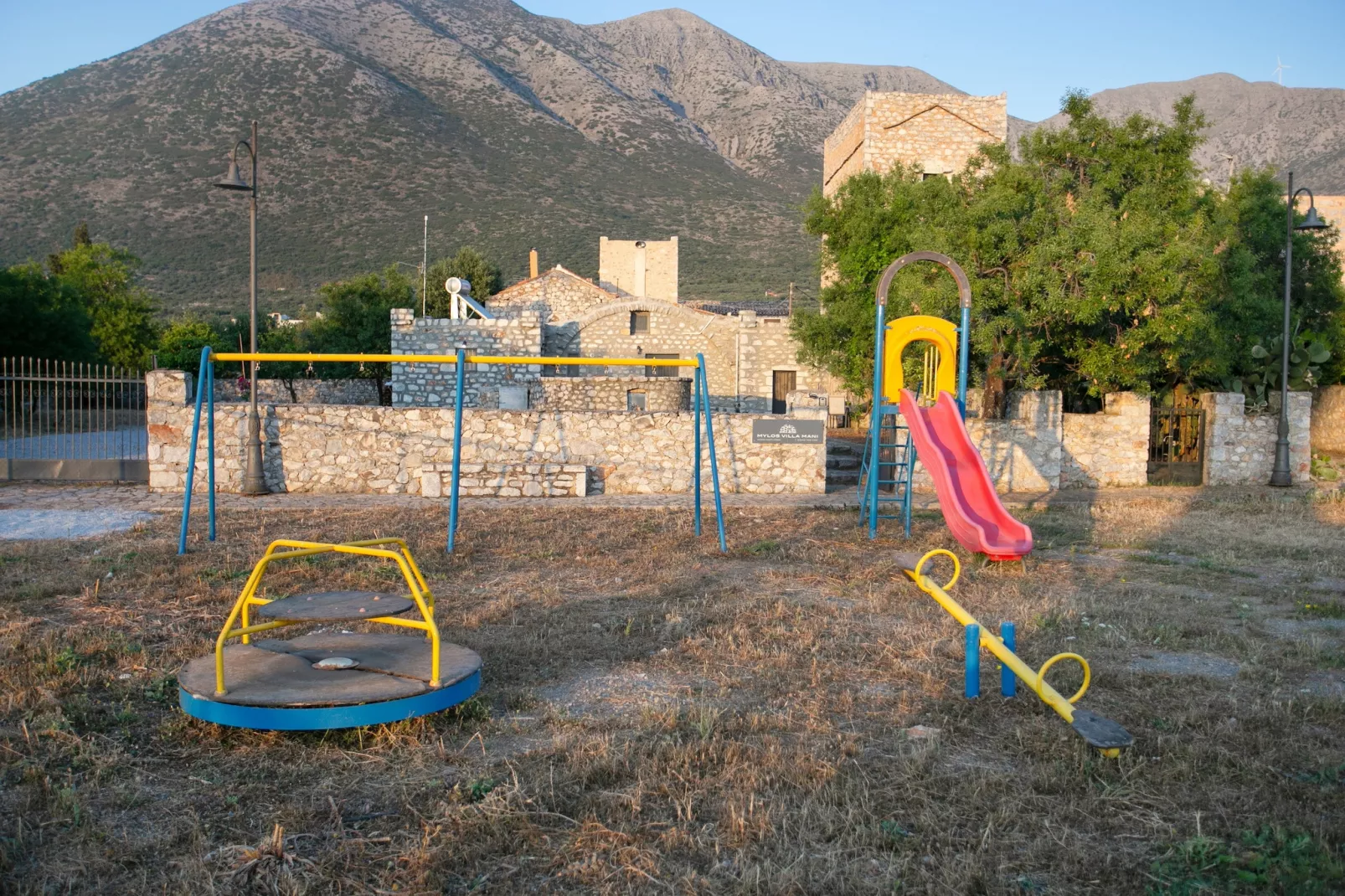Mylos villa Mani-Außenbereich