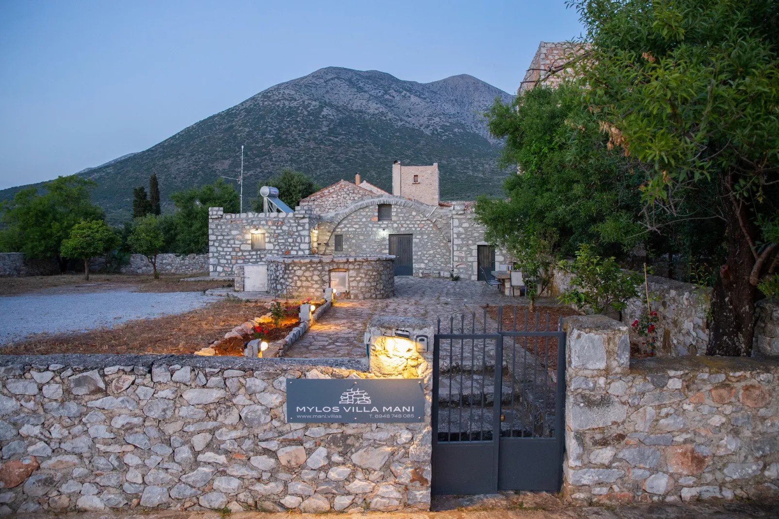 Mylos villa Mani-Außenbereich