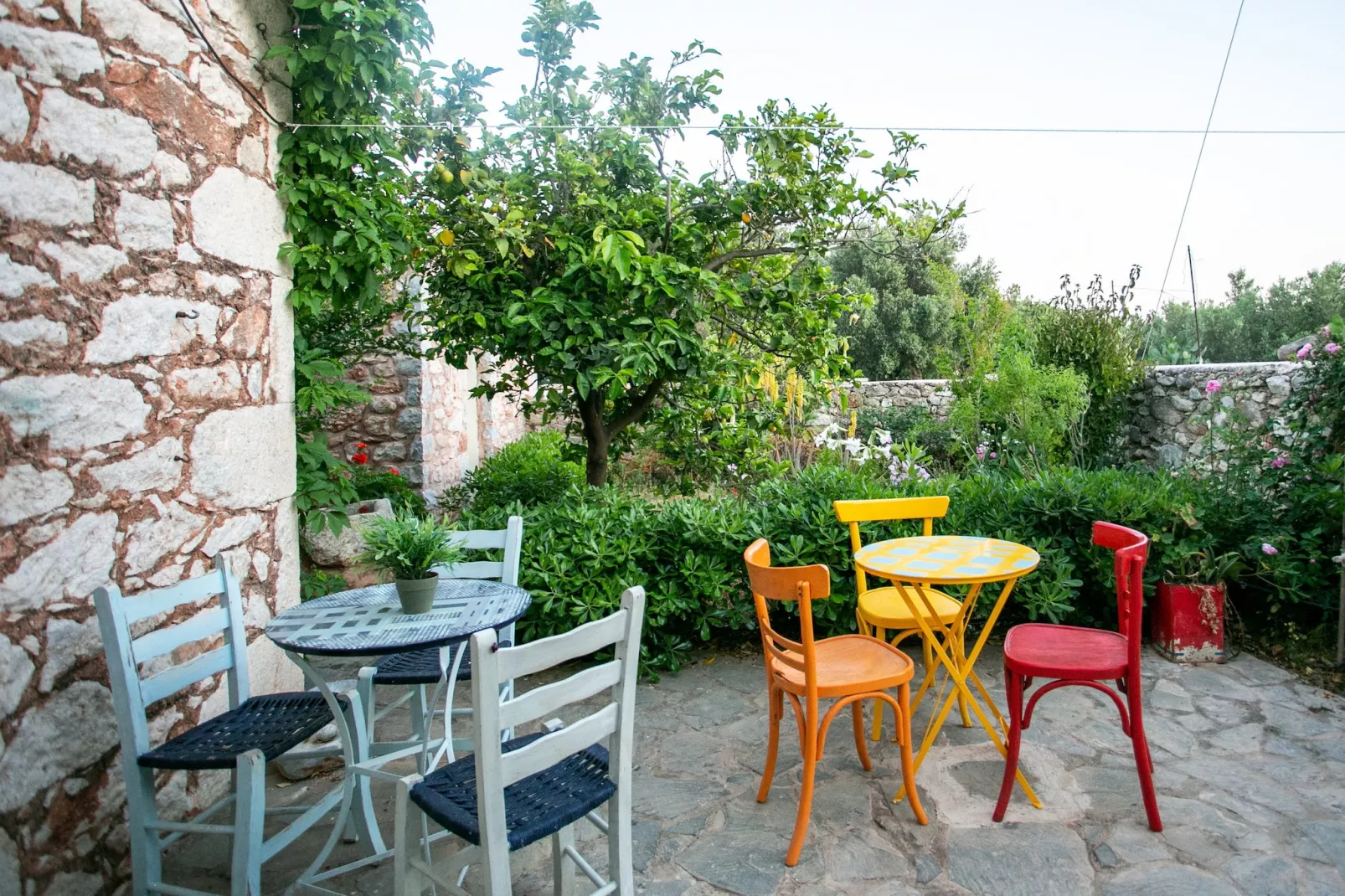 Charouda country house-Terrace balcony