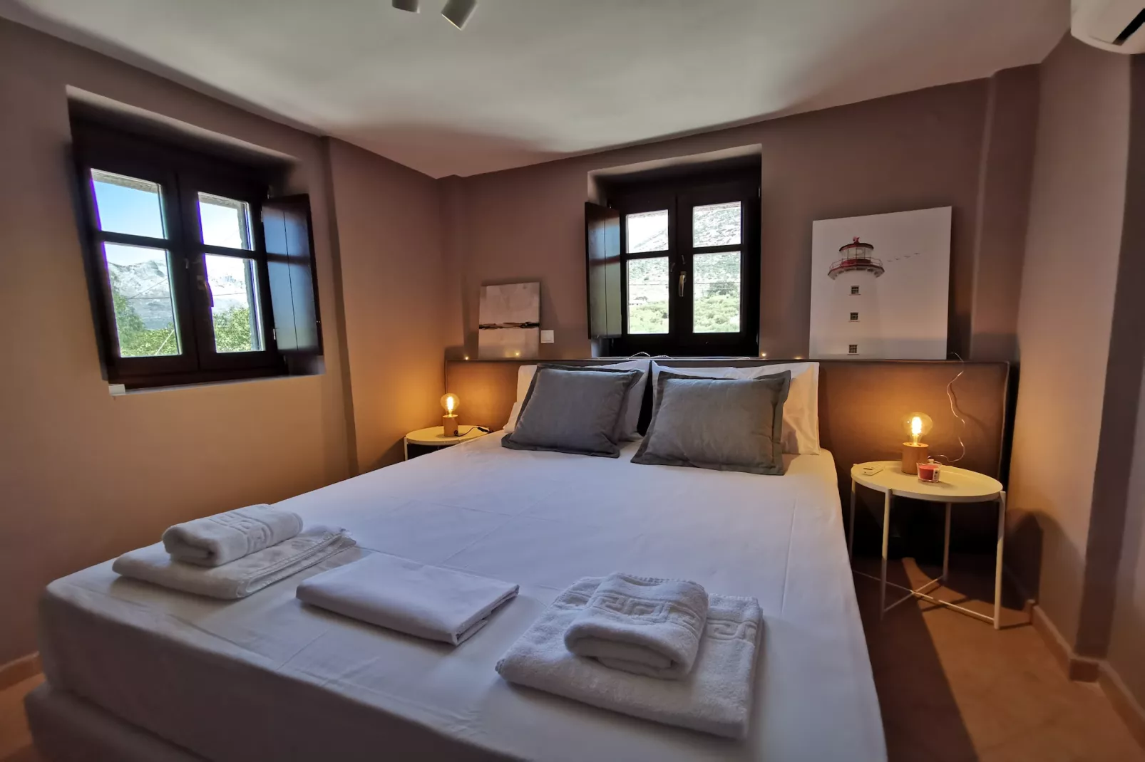 Anaroussa Diros Villa-Bedroom