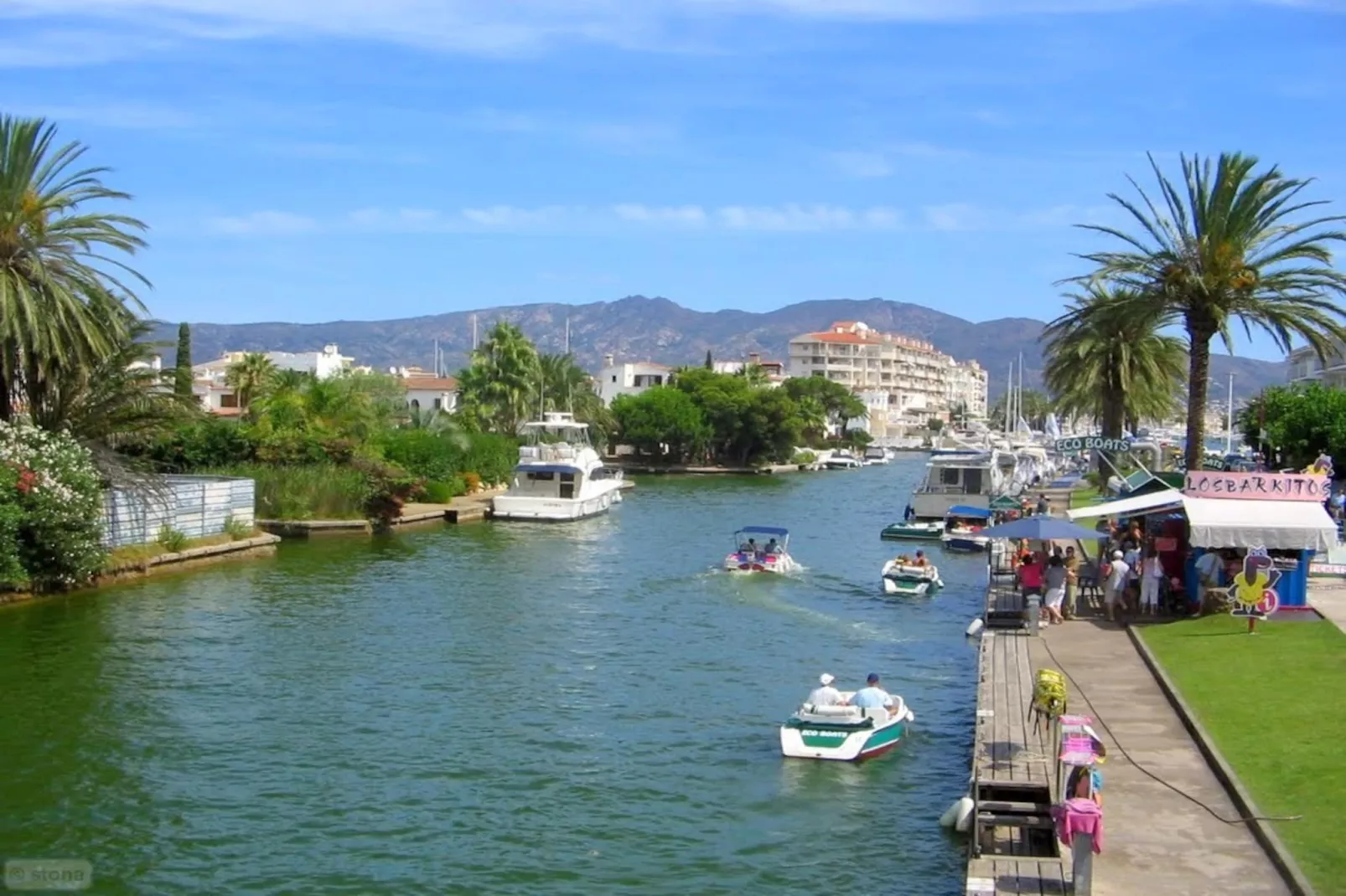 PORT SOTAVENT 2A-Gebiete Sommer 1 km