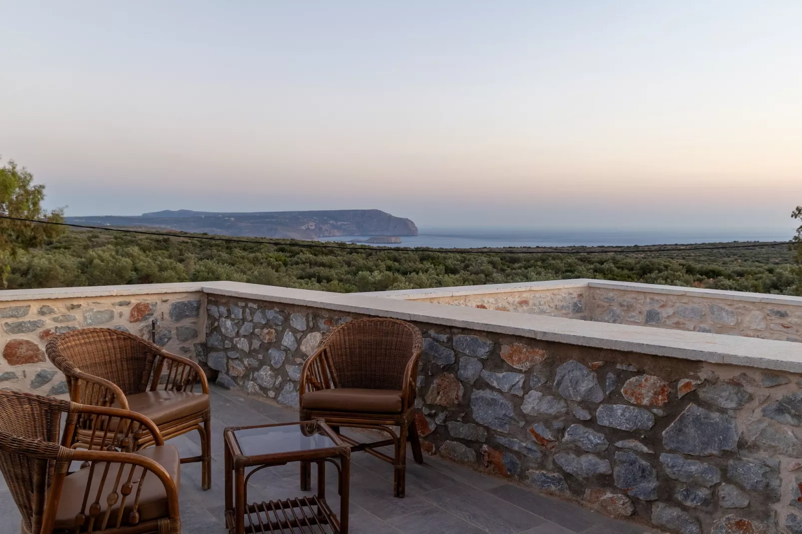 Mani Tsopakas Residences - Nest Studio-Terrace balcony