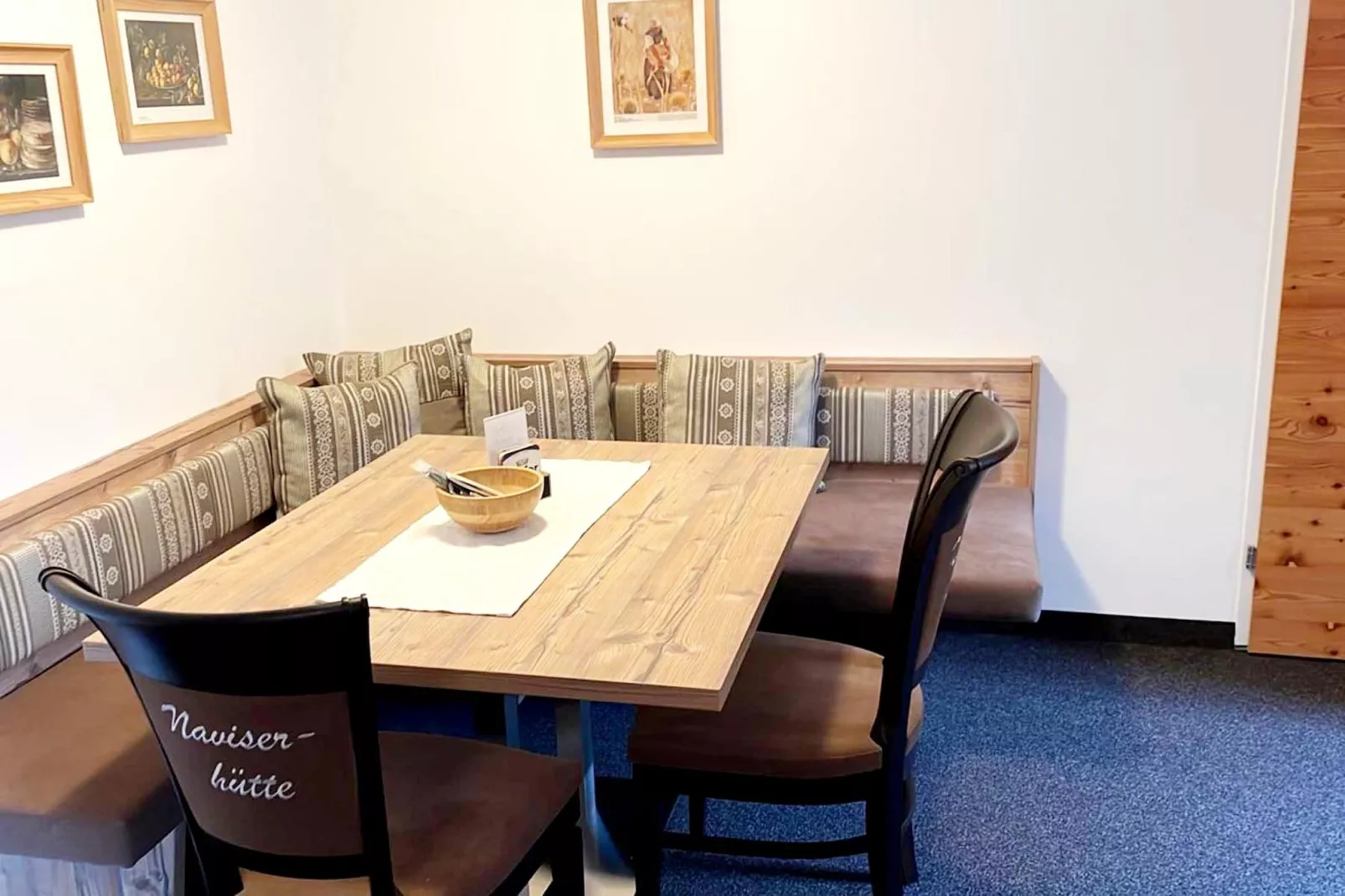 Naviser Hütte Wohnung Kreuzjoch 142-Salle à manger