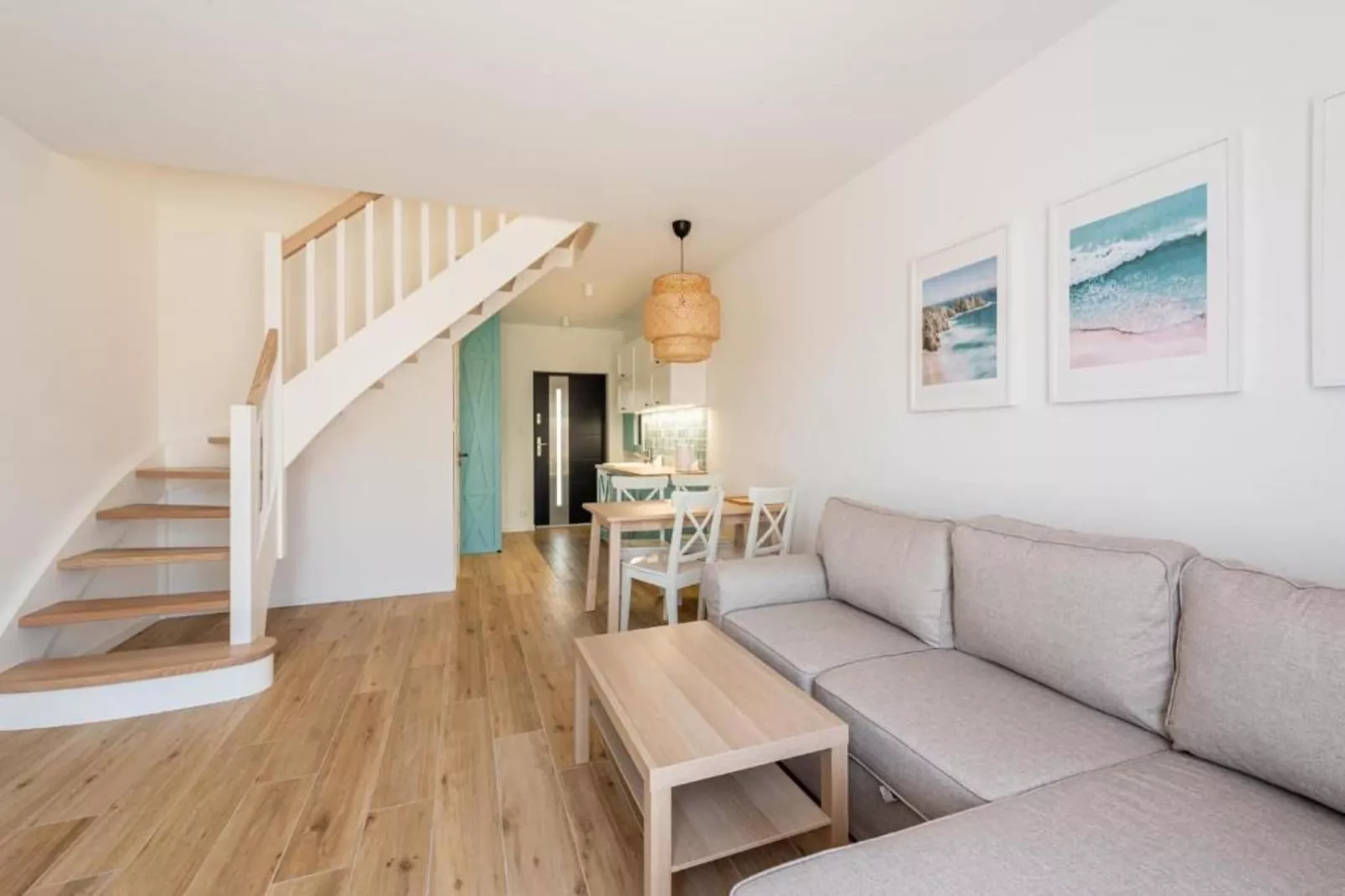 Apartament piątek-piątek dla max 6 osób Grzybowo-Wohnzimmer