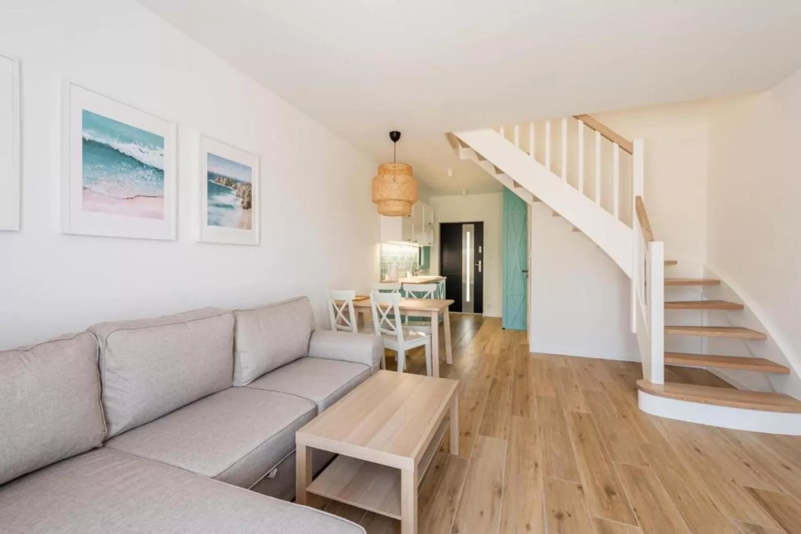 Apartament piątek-piątek dla max 6 osób Grzybowo-Wohnzimmer